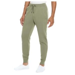Hurley Men’s Fleece Joggers/Pants, Olive Green, Medium NWT